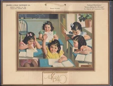 Dionne Quints Calendar 1940 Traffic & Road Equipment Boston MA