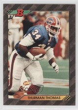1992 Bowman Thurman Thomas #112 HOF 0a1