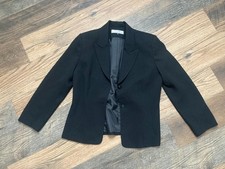 Tahari Arthur S. Levine Women's Blazer Jacket Size 10 Black