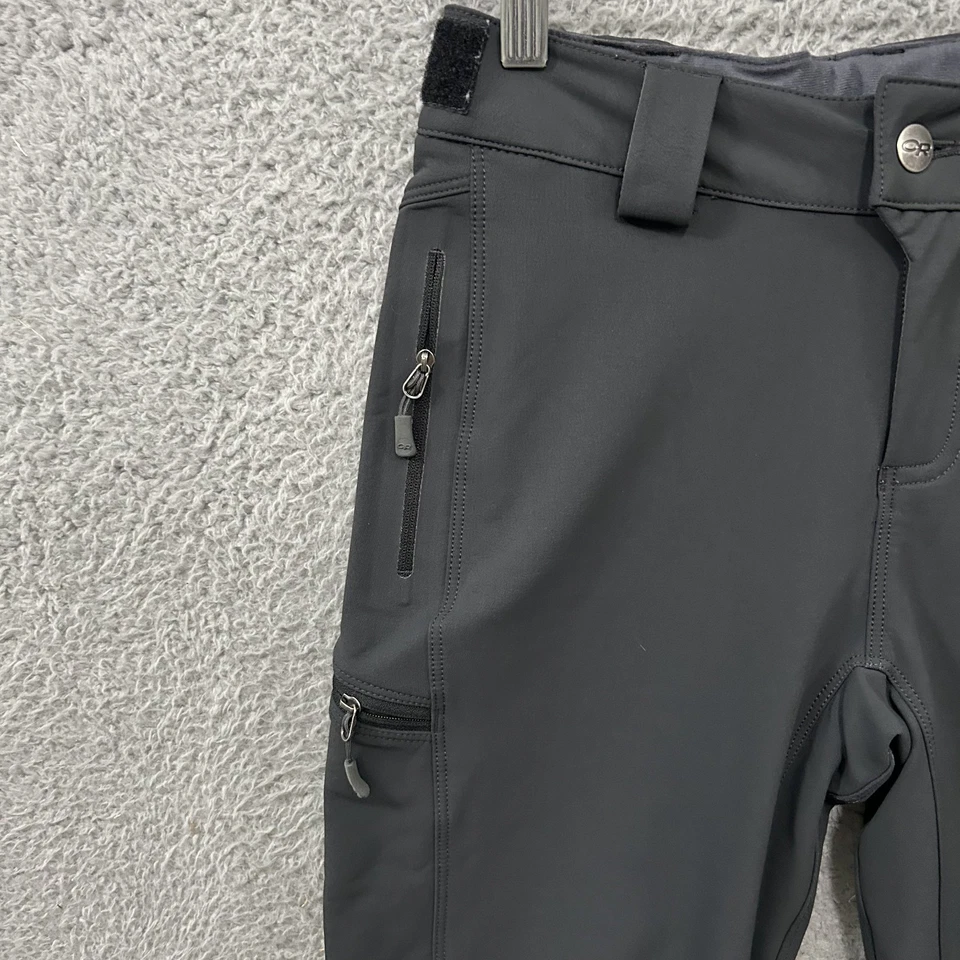 Pantalones de investigación al aire libre para mujer extra pequeños gris circo senderismo caparazón suave al aire libre Foto 4 de 4