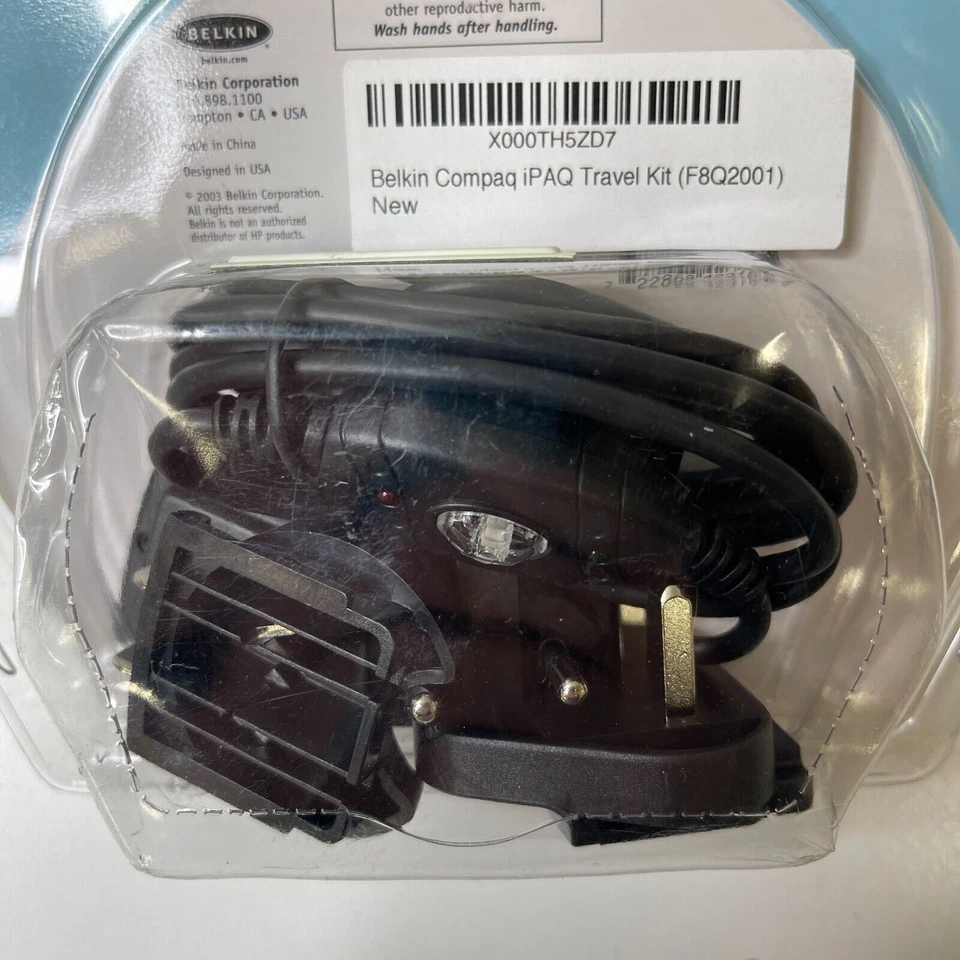 Belkin USB Power Sync Travel Kit Charge PDA PRO SERIES HP iPAQ Compatible - Image 4 of 4