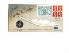 1994 ROYAL MAIL GB Numismatic £2 Coin Cover, Bank of England, Two Pounds BUNC