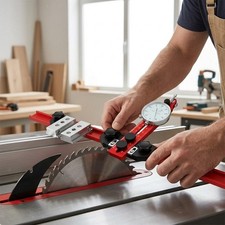 Tischausrichtlehre, d&uuml;nne Vorrichtung, Tischvorrichtungsf&uuml;hrung f&uuml;r U-Nut