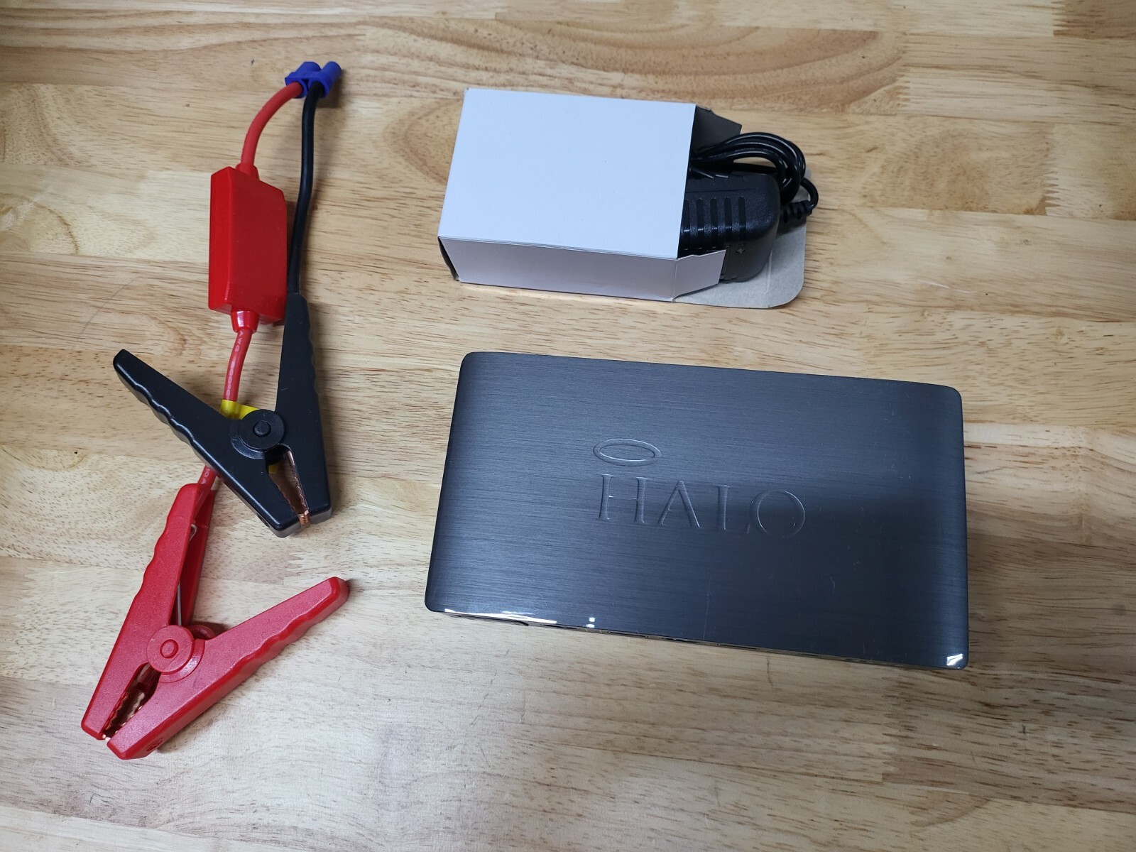 Halo Bolt 58830 mWh Portable Phone Laptop Charger Car Jump Starter with