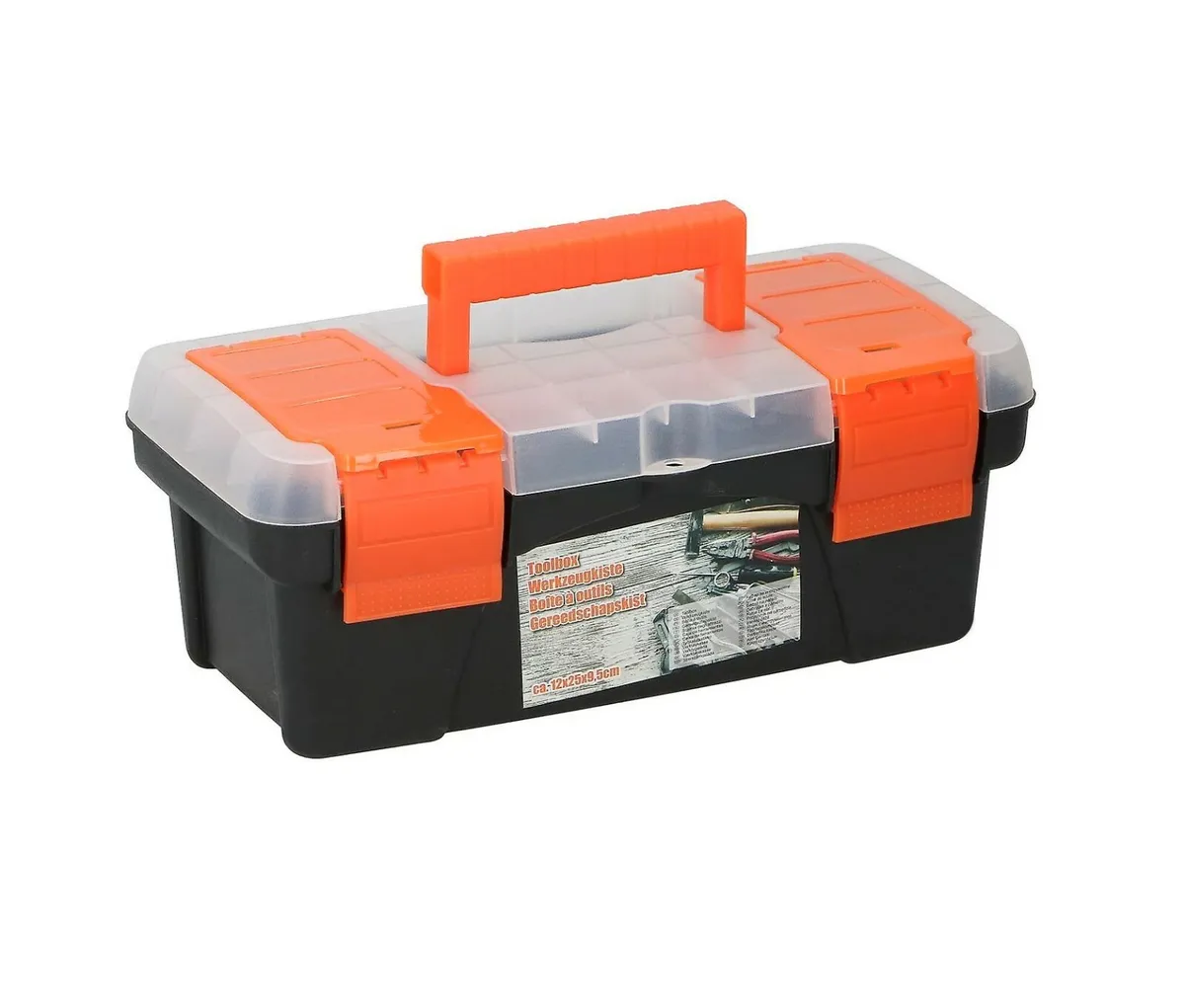 Small Tool Box Hobby Storage Case Box Carry Handle Organiser