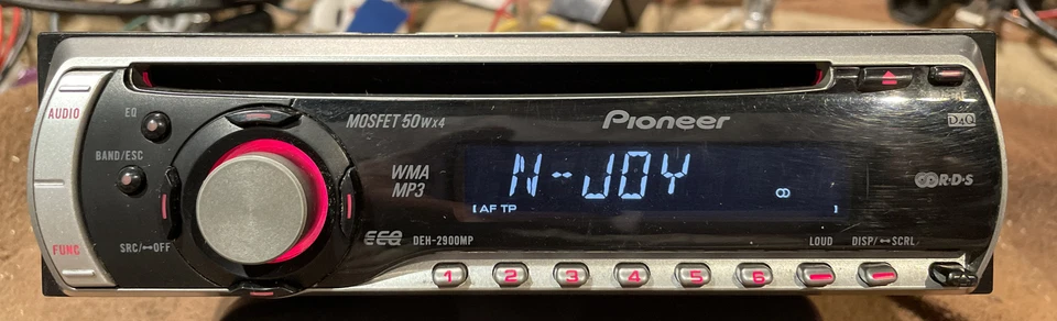 Pioneer DEH-2900MP Autoradio RDS CD MP3 WMA 50WX4 Geprüft Funktionsfähig - Bild 4 von 4
