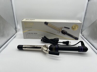 Hot Tools Pro Artist 24K Gold Collection 1 Inch Curling Iron | Long Lasting