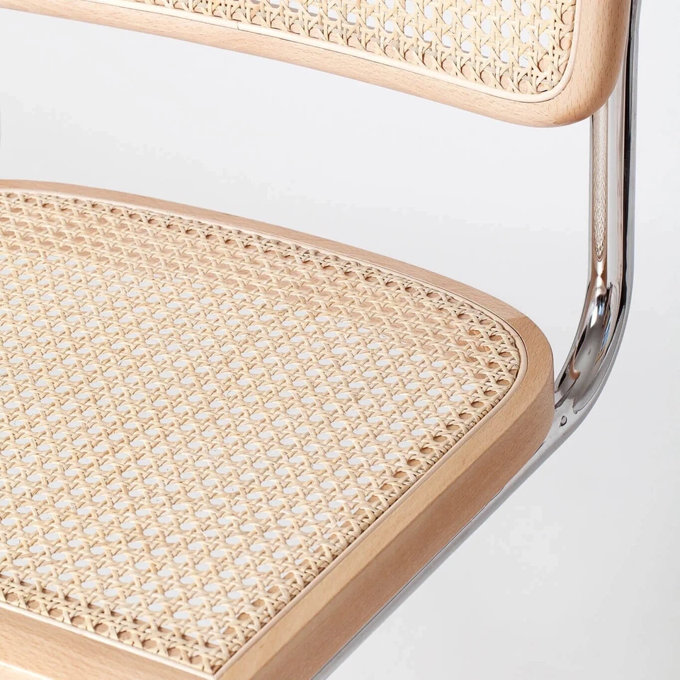 4 cadeiras tipo Marcel Breuer Cesca. Achado maravilhoso em ótimo estado! - Imagem 2 de 4