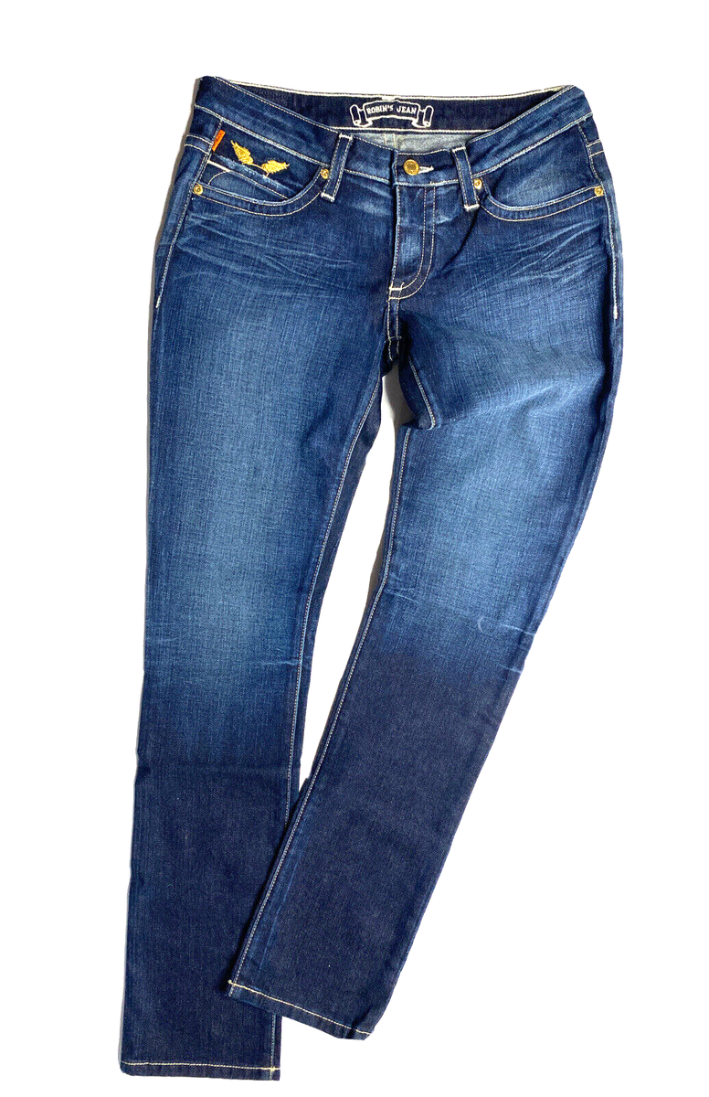 Robins Jeans Marilyn Blue Skinny Jeans Size 29 29X 31 Low Rise 