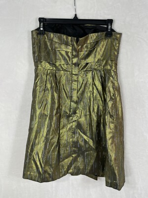 bcbgeneration black and gold dress Sequin Crepe Dress Gold & Black Combo / 6