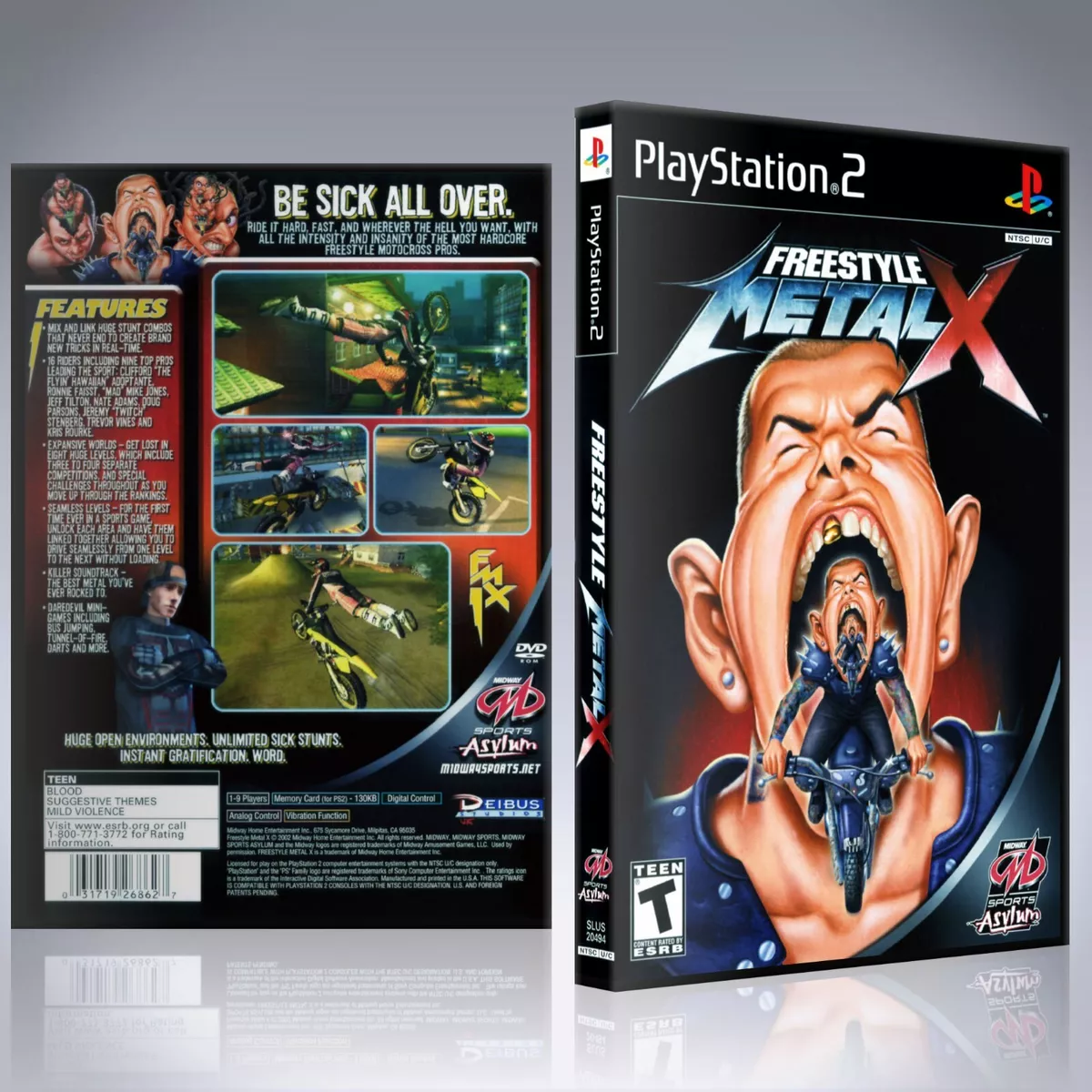 Freestyle Metal X Sony Playstation 2 Game