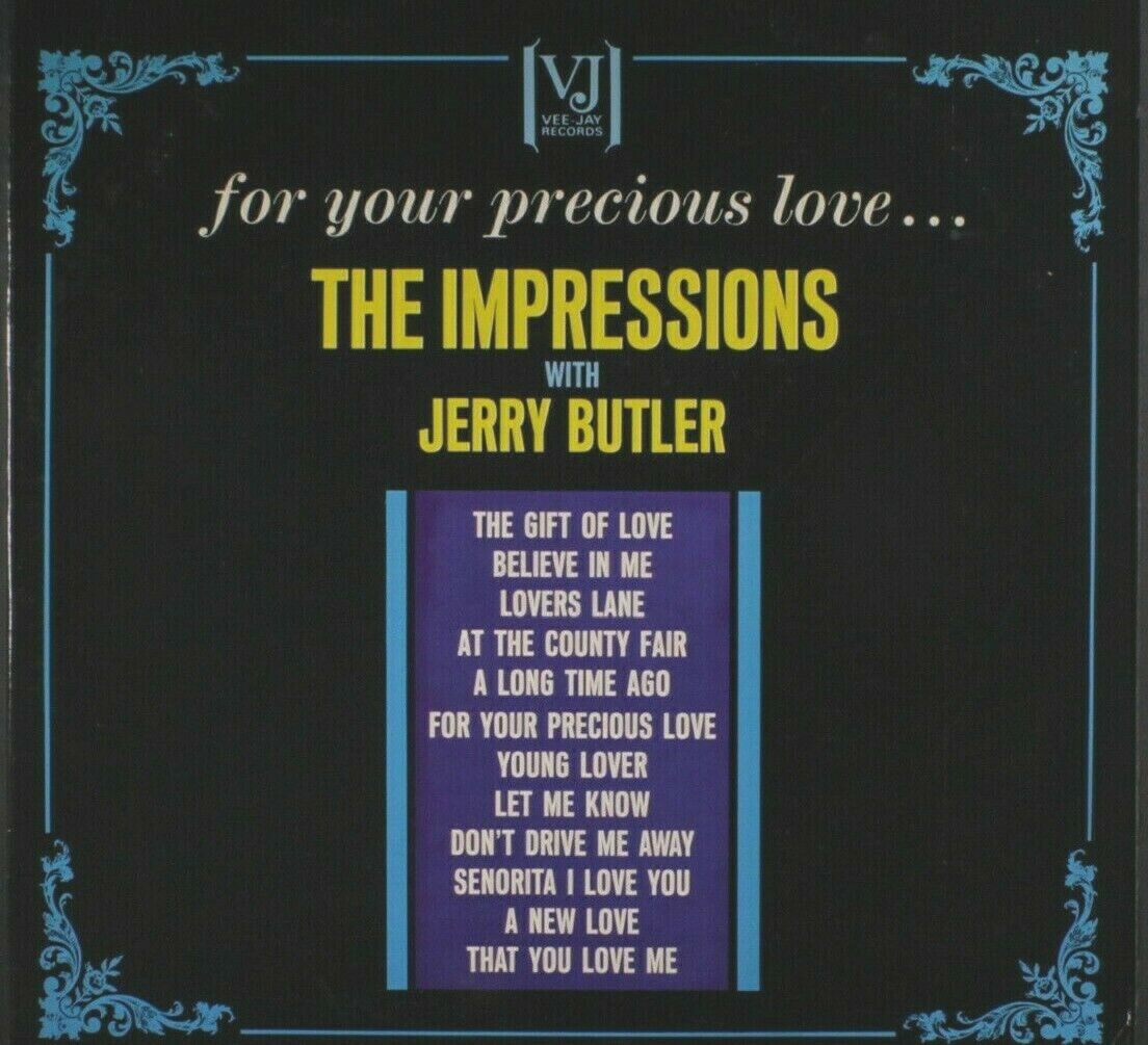 JERRY BUTLER & IMPRESSIONS~"Your Precious Love "EXCELLENT-SHRINK"~Double LP!!!