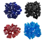 Glass CHIPPINGS Pebbles GRAVE Stones Garden Vase Craft Aquarium "CHOOSE COLOUR"