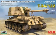 Rye Field 1/35 T-34/122 Egyptian #5013  #RM-5013  