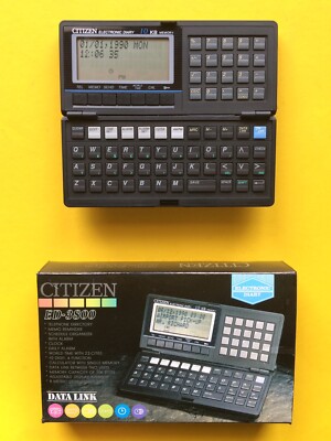 Citizen ED 3800 Calculator 10K Pocket Computer Basic Original Box PC New TI Casio