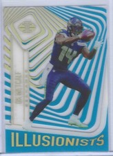 DK METCALF 2021 PANINI ILLUSIONS ILLUSIONISTS ACETATE BLUE #D 107/299