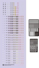 Am-works Lw35050 135 Decals For German Panzer Crew Uniform Insignia And Devices