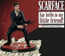 SCARFACE Shooting Al Pacino Tony Montana Statuetta Action Figure Movie Icons