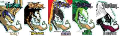 WHAT IF..? VENOM #1-5 SET - SKOTTIE YOUNG - MATHEW WAITE - LIMITED EDITION SET