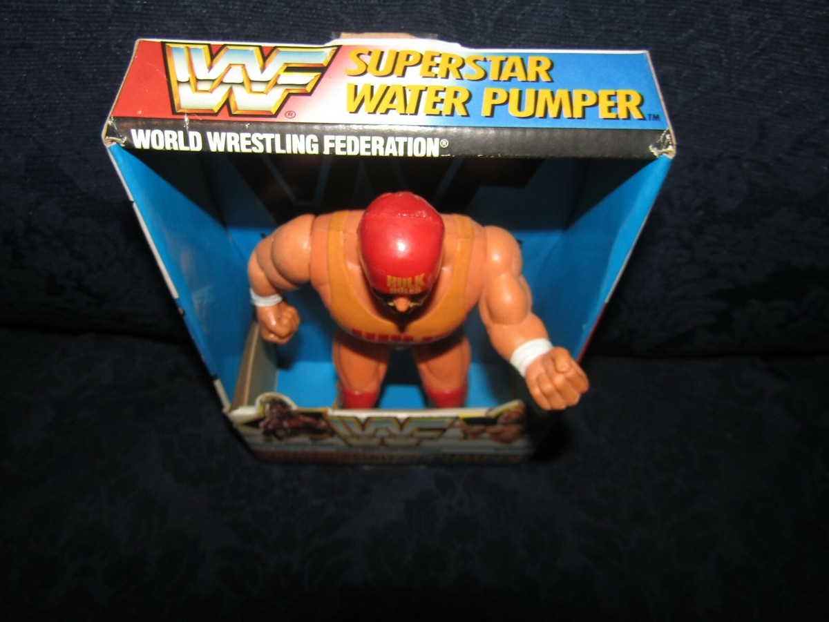 LJN/multi toys wwf/wwe Wrestling Superstars Hulk Hogan Water 