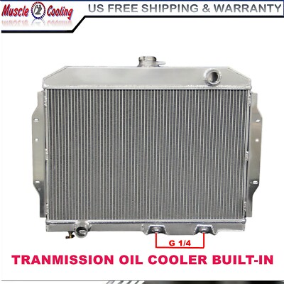 3-Row Aluminum Radiator For 1958-1974 AMC Ambassador/Javelin/AMX/SST/Matador – Direct Fit