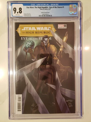 Star Wars High Republic Eye Of The Storm 1 Pacheco Variant CGC 9.8 Marvel Comics