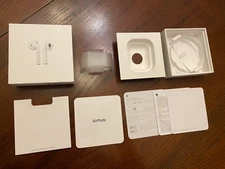 Apple AirPods 2nd Generation Empty Retail Box Only MV7N2AM/A