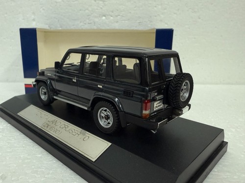 1:43 Hi Story HS051BL Toyota Land Cruiser 70 ZX 1990 JDM resin scale model car - Picture 9 of 14