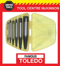 FAMOUS TOLEDO 301075 6pce SCREW EXTRACTOR SET