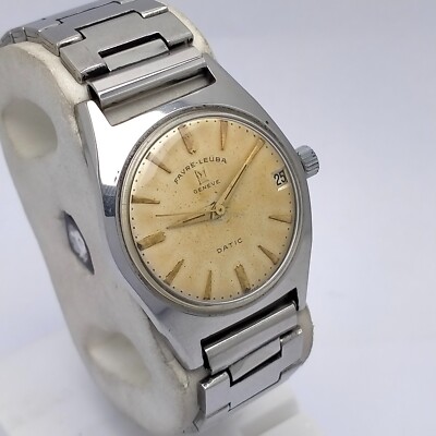 Favre-Leuba Geneve Datic 62103 Manual Winding Vintage Men's Watch
