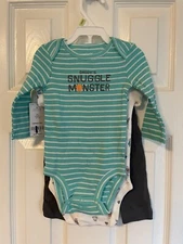 Baby Boy Size 3 Month 3 Piece Carter’s Outfit New
