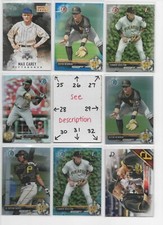 Pittsburgh Pirates * SERIAL #d ROOKIES AUTOS JERSEYS * McCutchen Marte Jason Bay