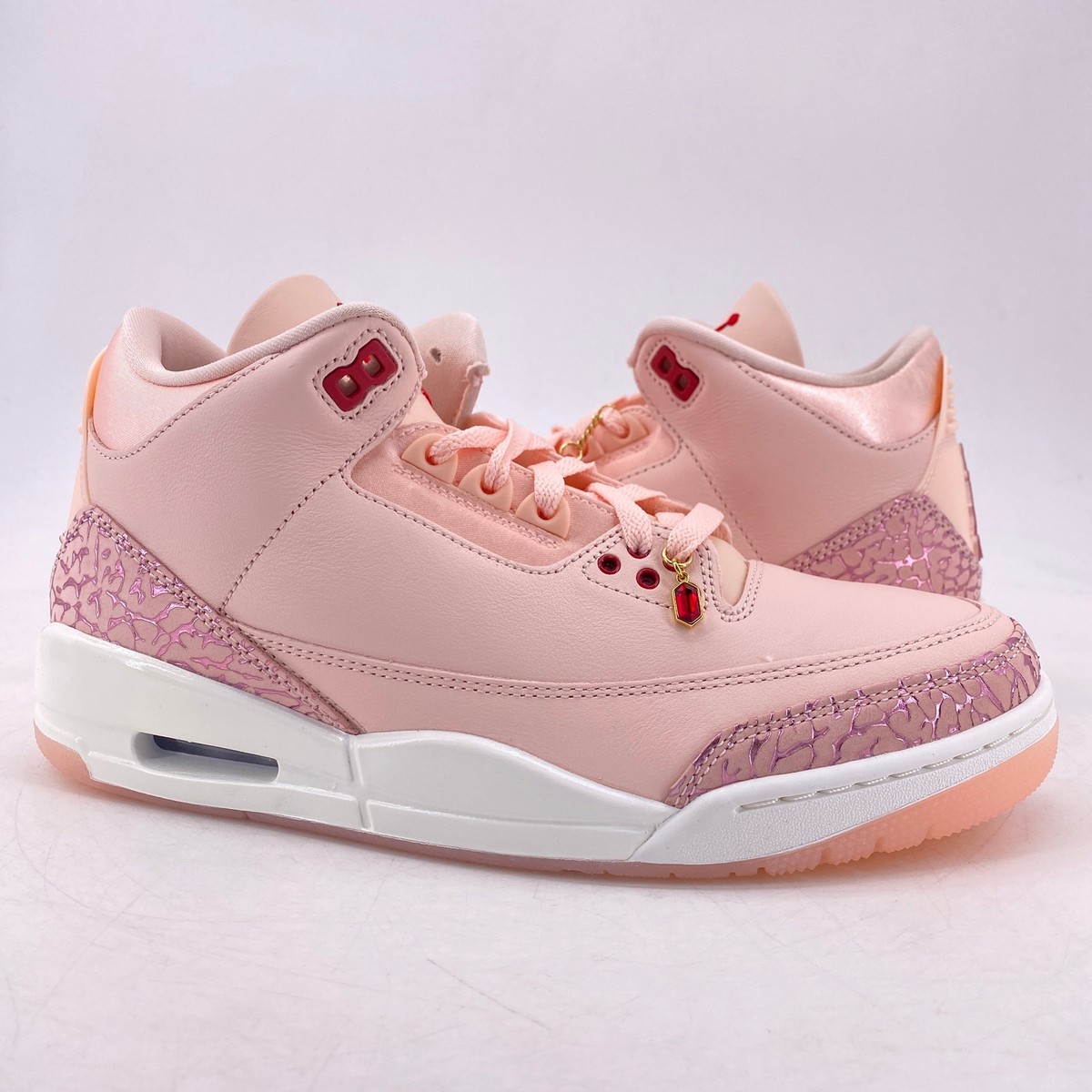 Valentine's Day Jordan Retro Pink And White Air Jordan (W