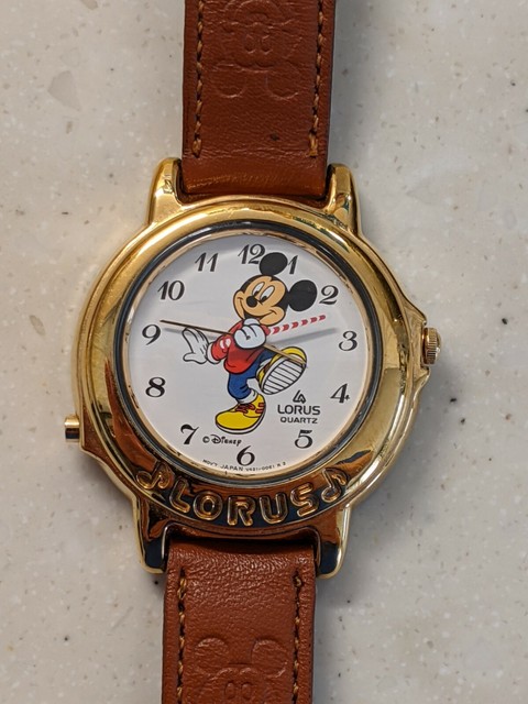 Lorus Quartz Mickey Mouse Watch Rtr010 