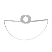 Chrome 2-spoke Horn Ring For 1968-1969 Ford Mustang Chrome 2-spoke Horn Ring For 1968-1969 Ford Mustang