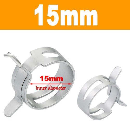 Mini Hose Fuel Line Hose Spring Clips Water Pipe Air Tube Clamps 4mm - 46mm - Picture 48 of 77