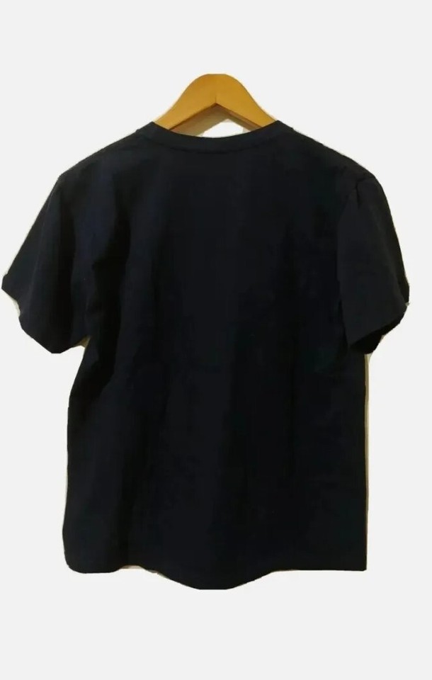 Star Wars Womens Junior L Blue Short Sleeve Logo Graphic TShirt Crew