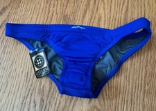 Jolyn Bikini Bottom Europe Style Blue Blueberry Small New With Tags