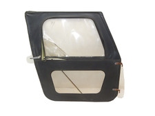 Jeep Cj Cj7 76-86 Oem Passenger Right Soft Door Black Clear Window Free Shipping