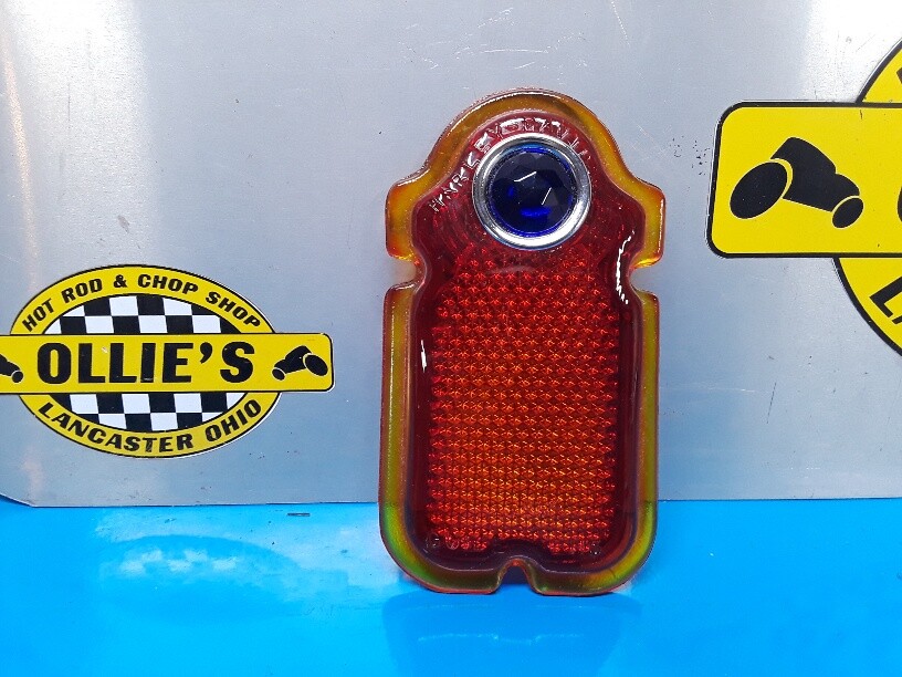 34ブレインタートル HARLEY DAVIDSON TOMBSTONE TAIL LIGHT BLUE DOT LENS PANHEAD