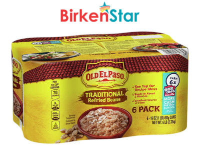 Old El Paso Traditional Refried Beans (16 oz., 6 pk.) Great Price