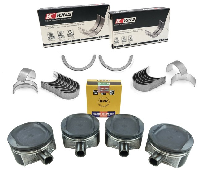 0106 TOYOTA CAMRY RAV4 HIGHLANDER SOLARA 2AZFE 2.4L PISTON RINGS KING