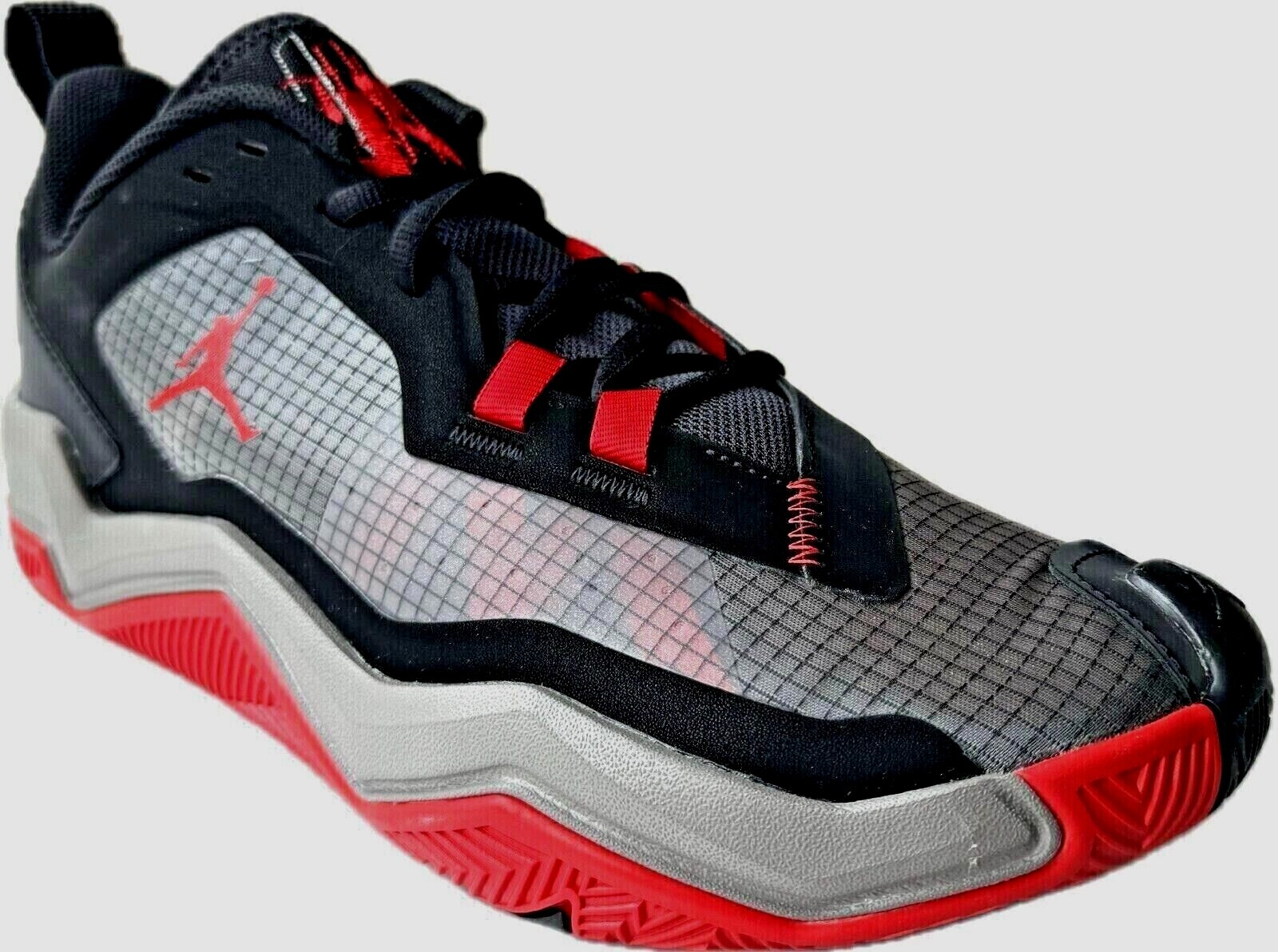 Мужские баскетбольные кроссовки Nike Jordan One Take 4 черно-красные на низком ходу, DO7193-061