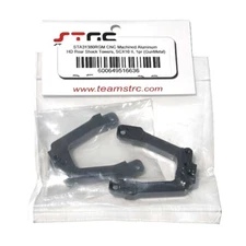 NEW STRC Aluminum HD Rear Shock Towers Gun Metal for SCX10 II