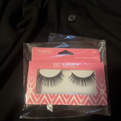DIAMOND COSMETICS EYELASHES (Be Mine-98679) GLUE INCLUDED !