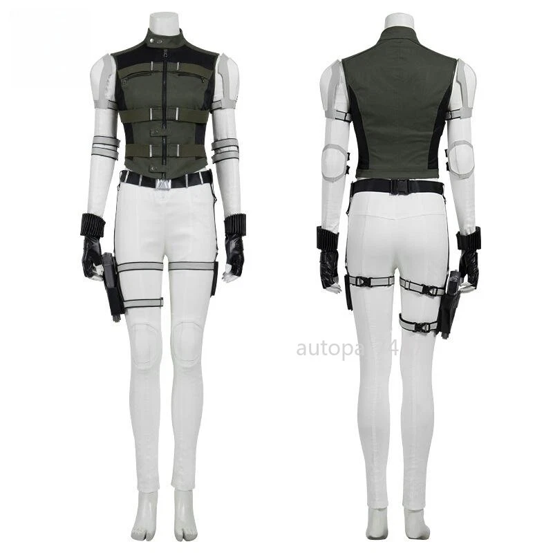 Conjunto Completo Viuda Negra Cosplay Chaleco Verde Regalos Belleza Disfraz Yelena Belova Foto 2 de 4