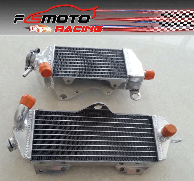 Radiador de alumínio para Kawasaki KDX200 KDX 200 E1-E6 1989-1994 1993 1992 1991 - Imagem 2 de 4