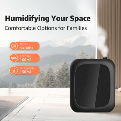 X100 PRO Aromatherapy Essential Oil Home Scent air Machine 150ml Battery type