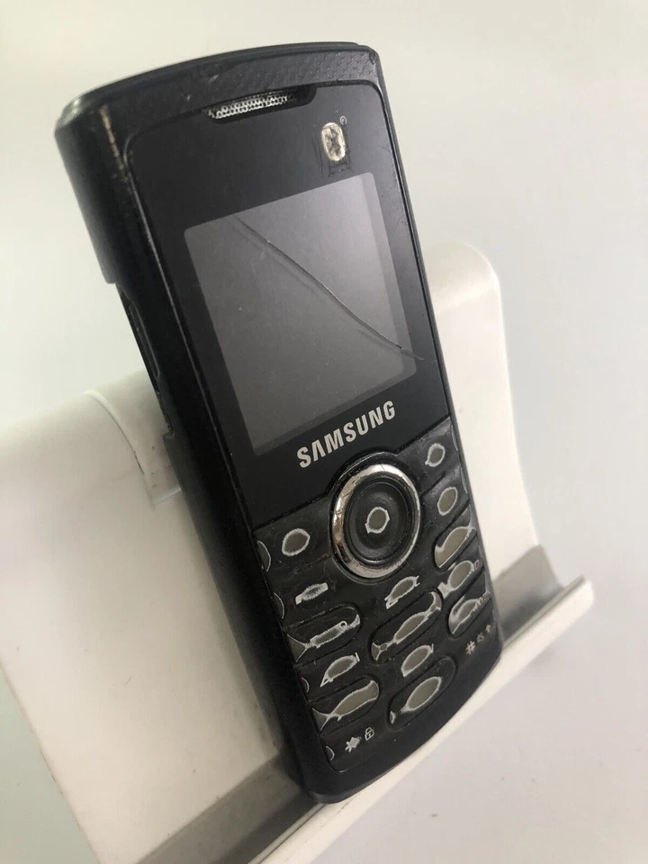 Samsung GT-E2121B Vintage Retro Mobile Phone Black Unlocked Not Working, photo 1 of 5