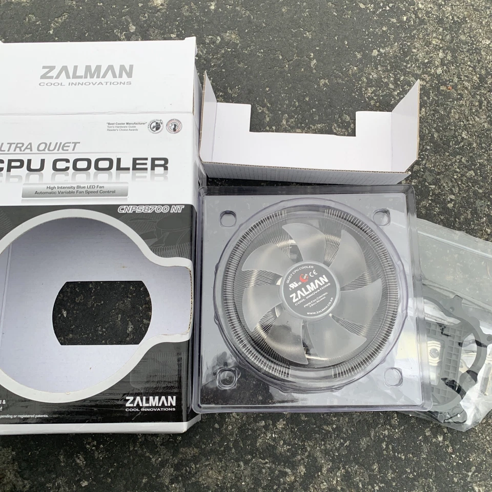 Zalman CNPS8700NT Ultra Quiet CPU LED Cooler LGA 775 + AMD AM2/754/939/940 - Image 4 of 4